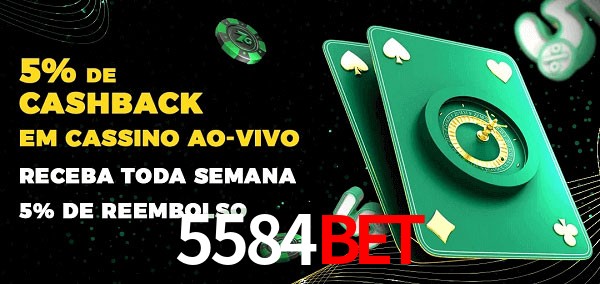Promoções do cassino ao Vivo 5584bet